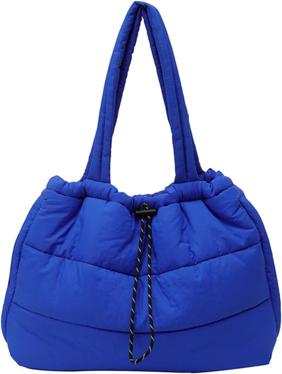 Women Armpit Bag Quilted Handbag All-Matching Underarm Bag Top Handle Bag Puffer Bag Large Capacity Shoulder Bag