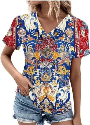 Womens Cotton Buttons Shirts Trendy Short Sleeve Tshirts Casual Collared Button Blouses Oversized Tops for Women
