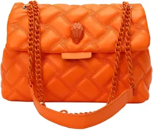 Women's Elegant Quilted Design Cute Shoulder Bag, Fashionable Shoulder Crossbody Chain Women's Bag for Women & Girls