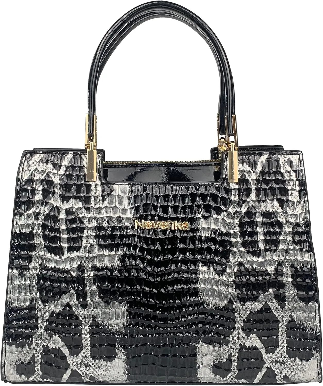 Women's Handbag Crocodile Embossed Pattern Top-Handle Shoulder Bag