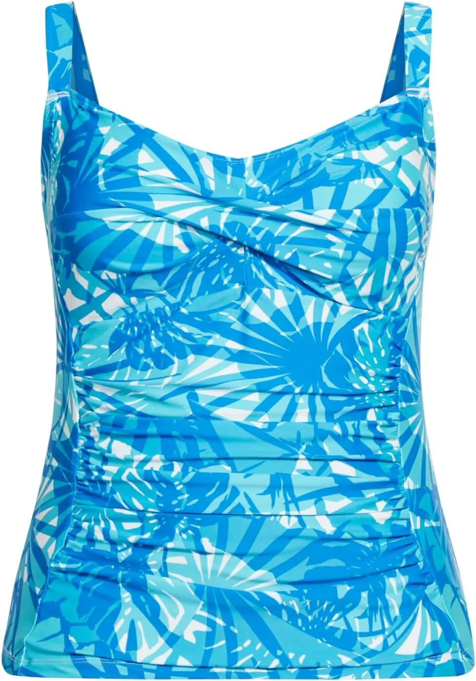 Women's Plus Size Twist Print Tankini