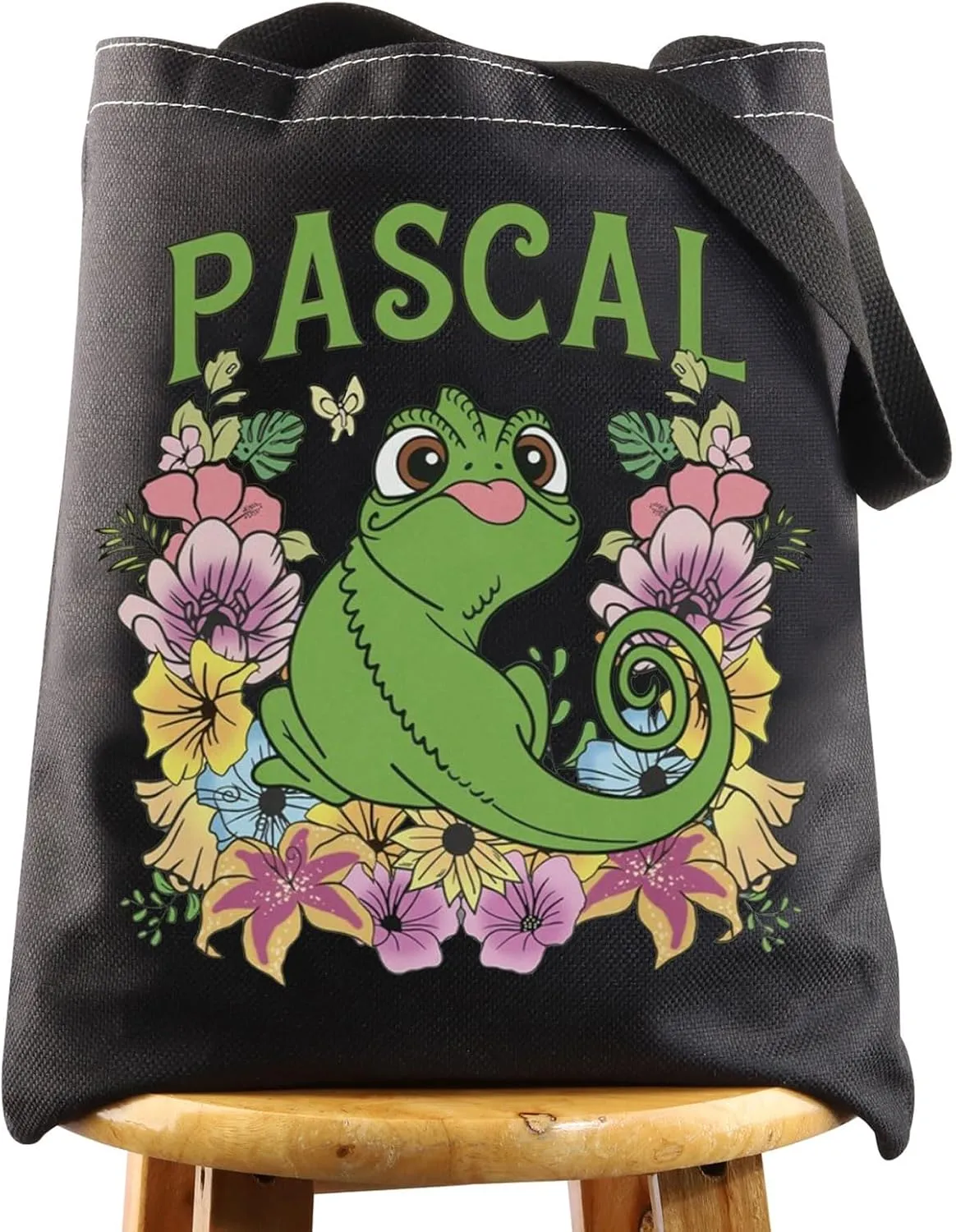 WZMPA Chameleon Pascal Tote Bag - Pascal Fans Gift, Shoulder Bag, Merchandise
