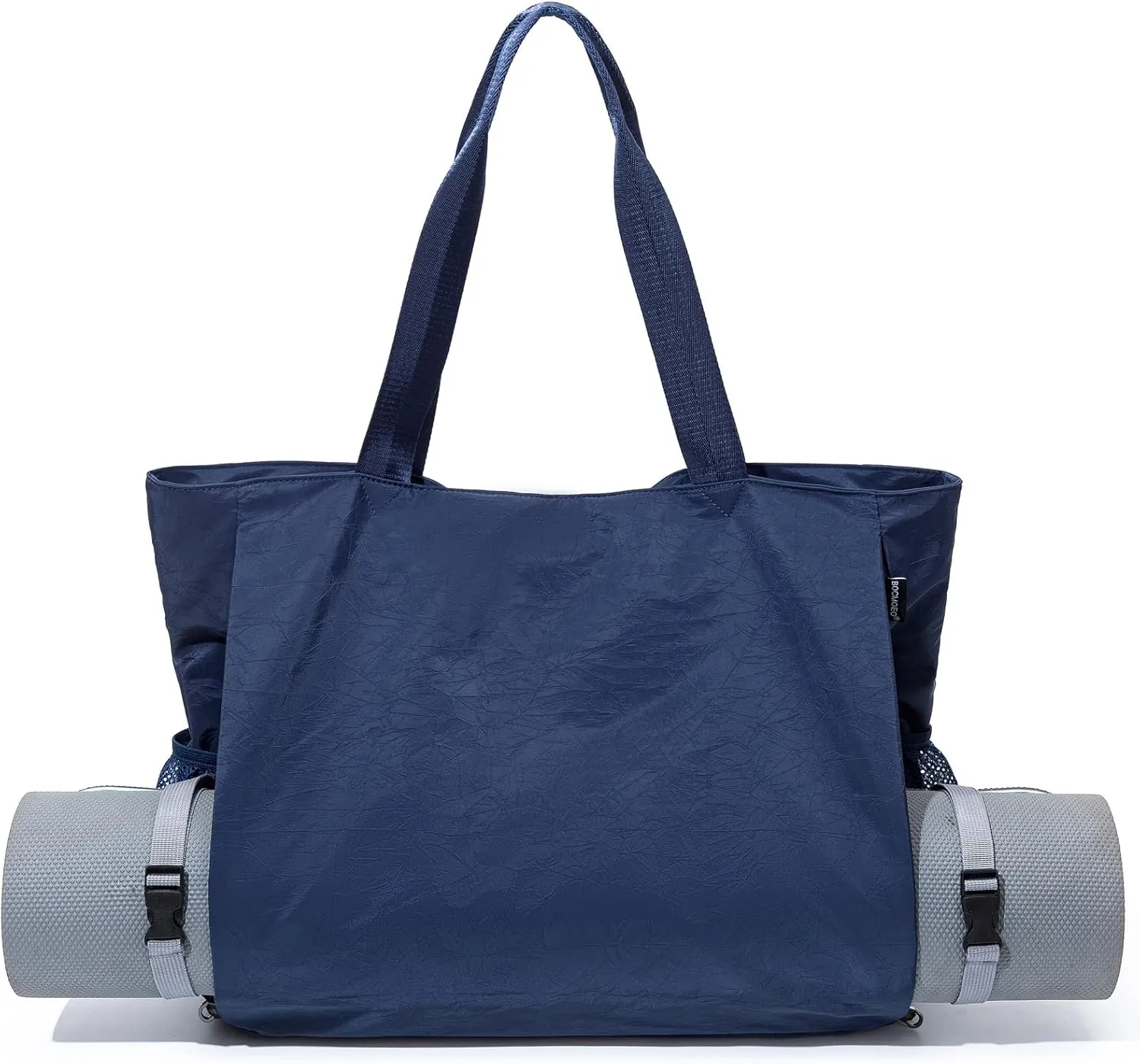 Yoga Mat Bag - Waterproof Shoulder Gym Bag with Yoga Mat Holder & Wet Pocket for Gym, Pilates, Travel, Beach and Daily Use