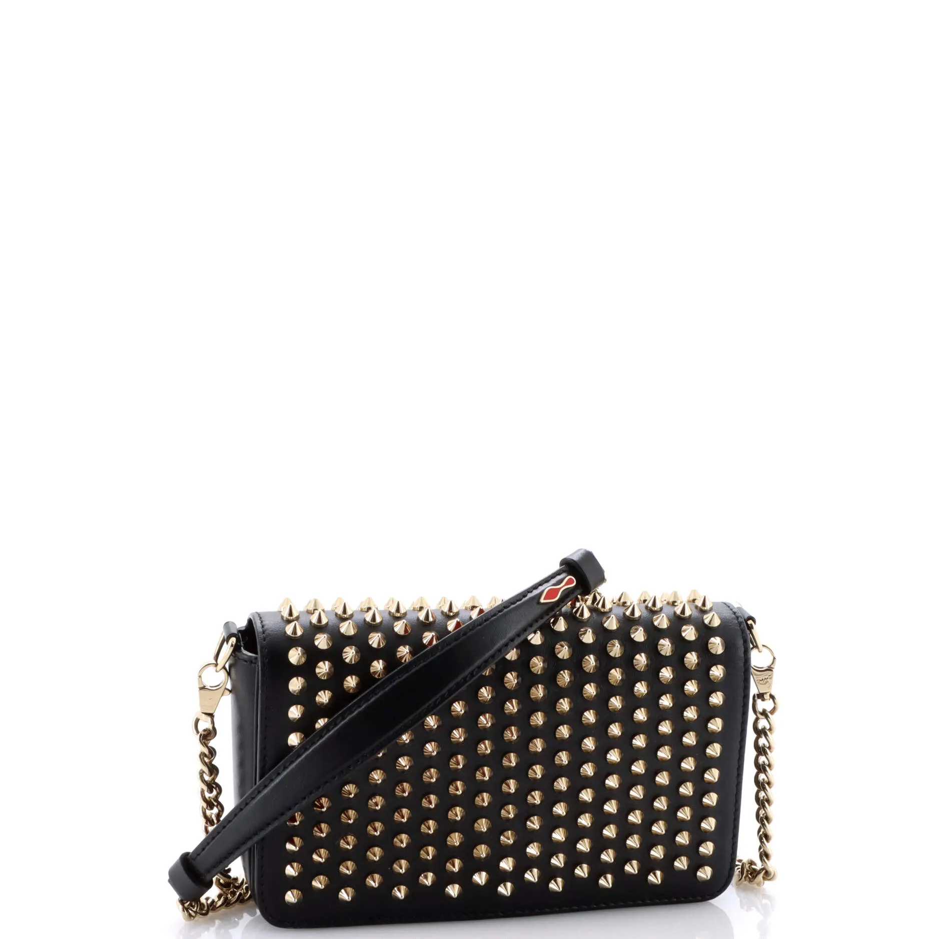 Zoompouch Crossbody Bag Spiked Leather